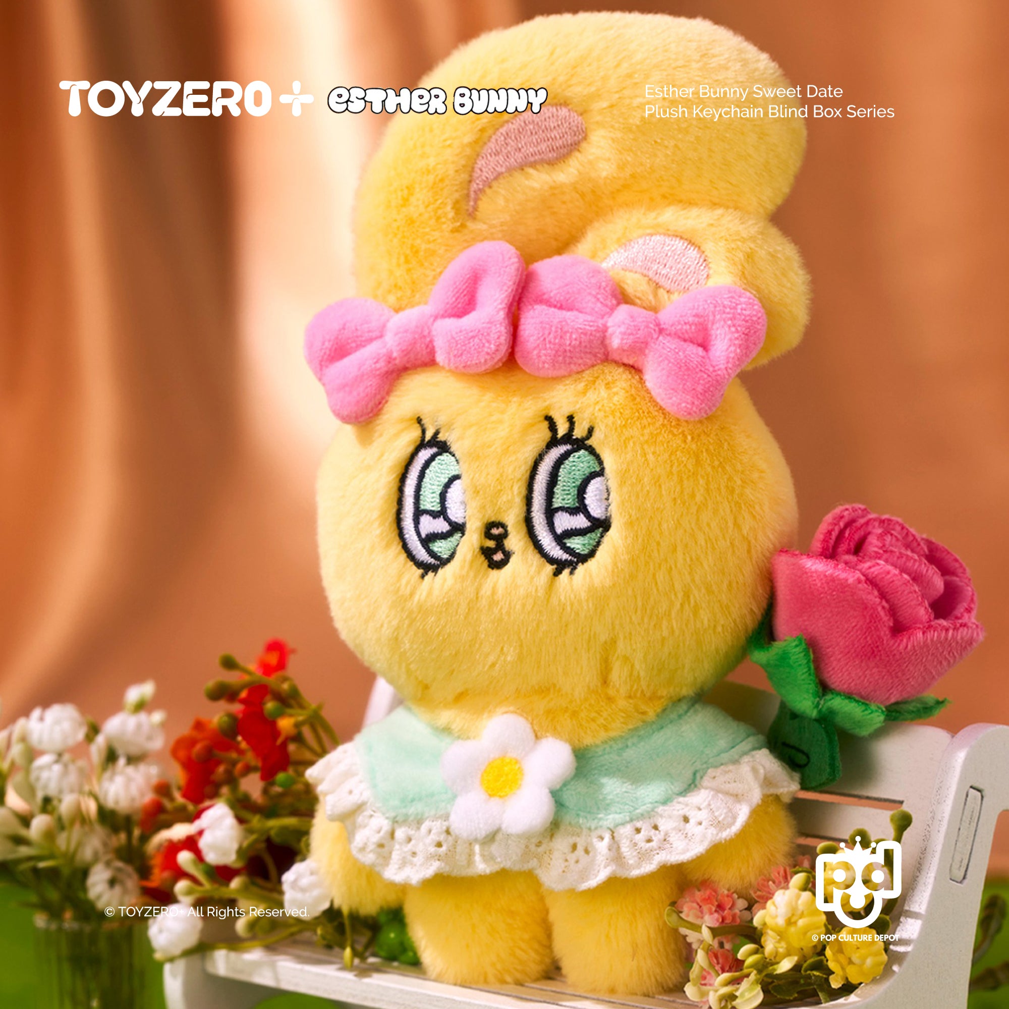 Esther Bunny Sweet Date Plush Pendant Blind Box Series - Toyzero