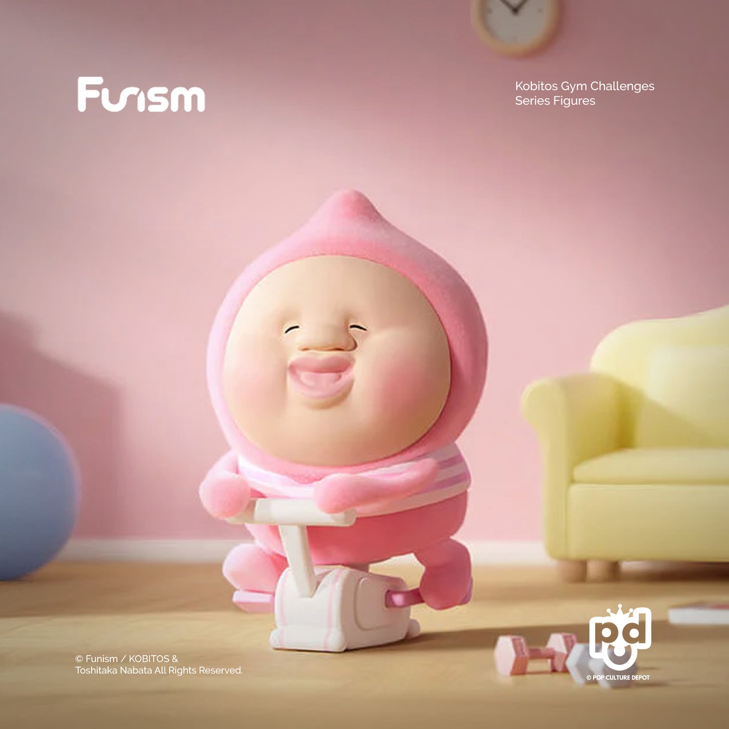 Kobitos Gym Challenges Blind Box Series Figures