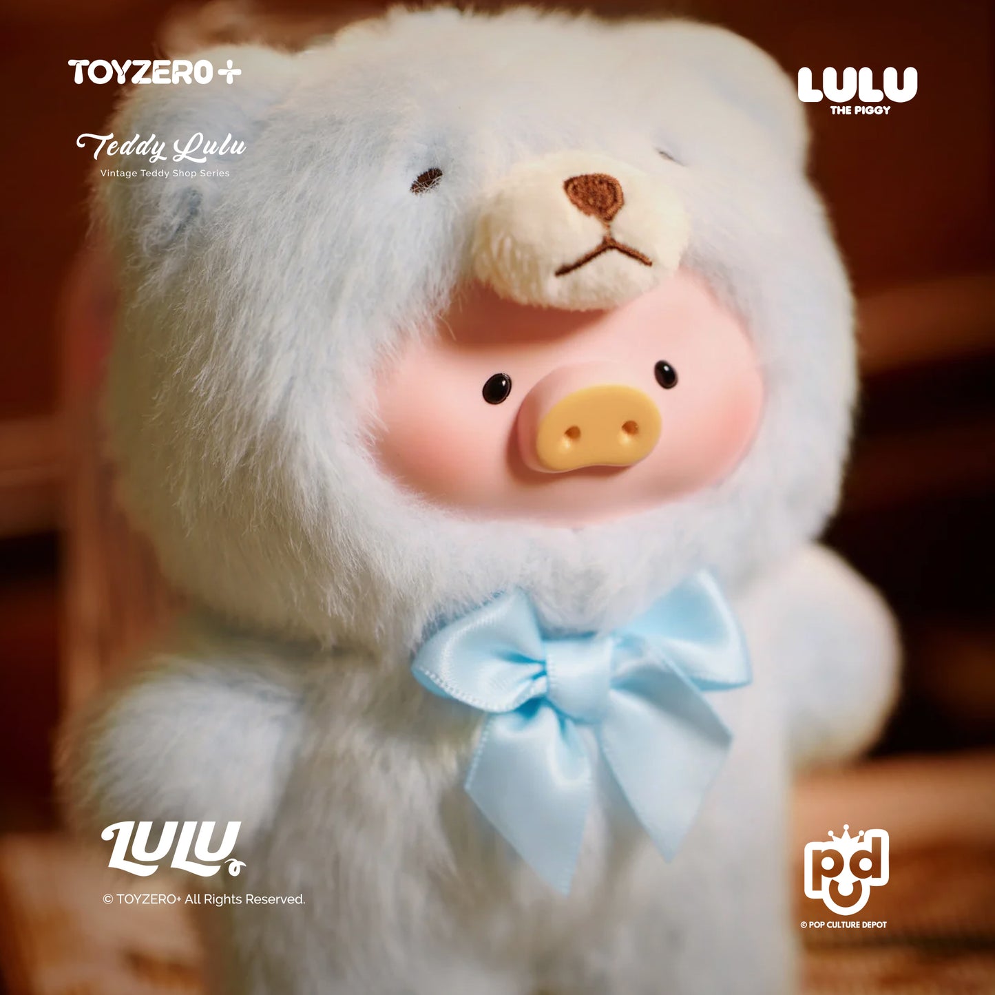 LuLu the Piggy - Vintage Teddy Shop Vinyl Face Blind Box