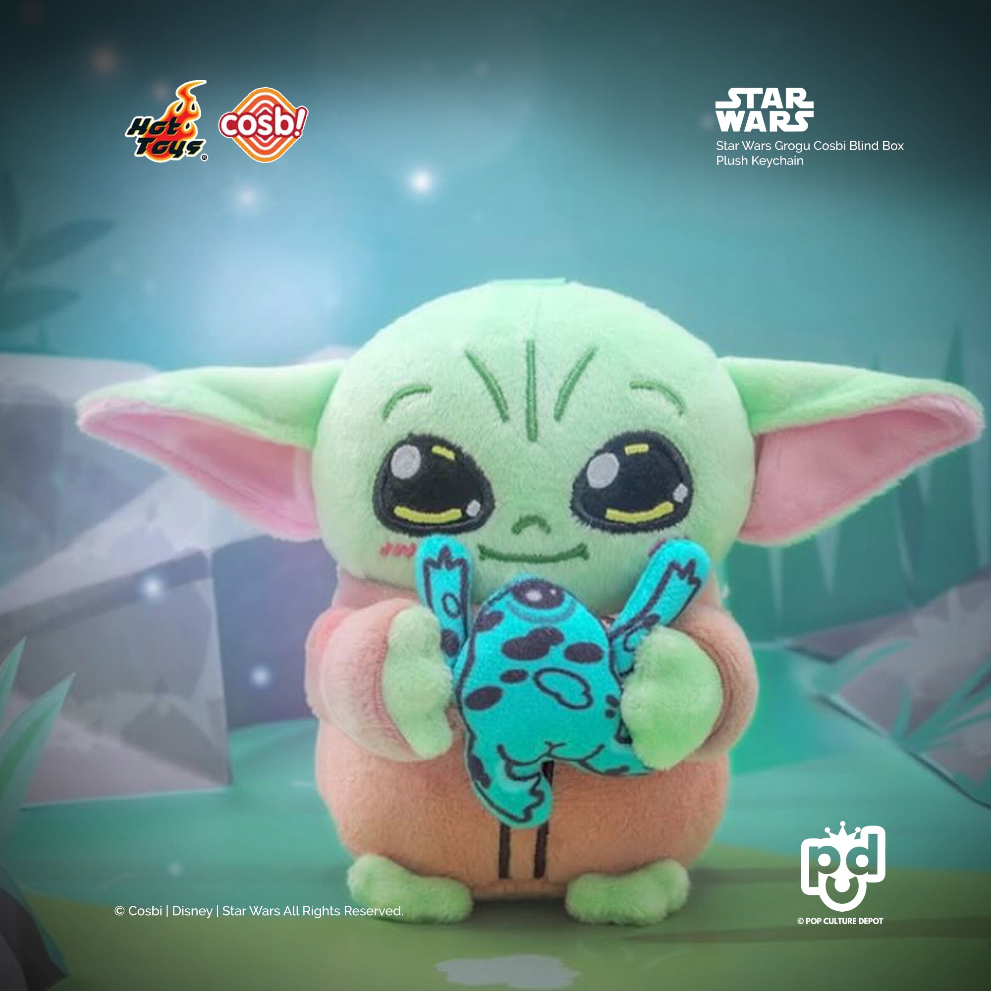Star Wars Grogu Cosbi Blind Box Plush Keychain – POP CULTURE DEPOT