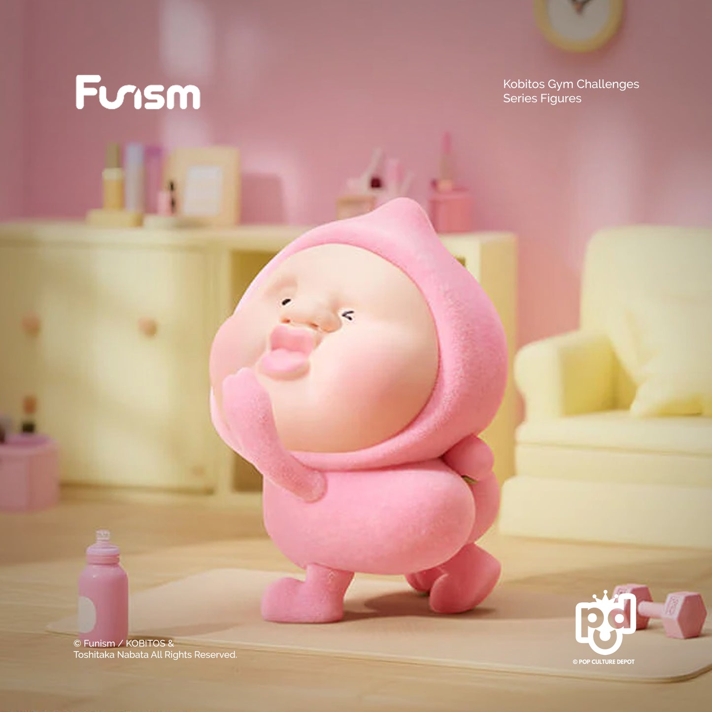 Kobitos Gym Challenges Blind Box Series Figures