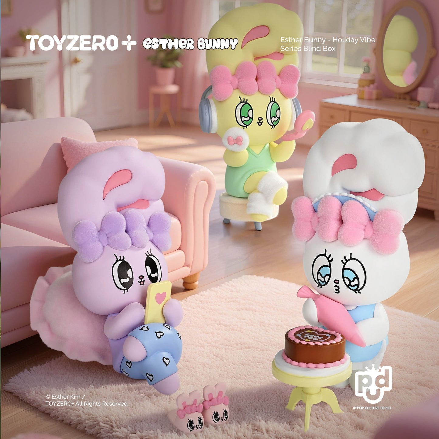 Esther Bunny – Holiday Vibe Series Blind Box