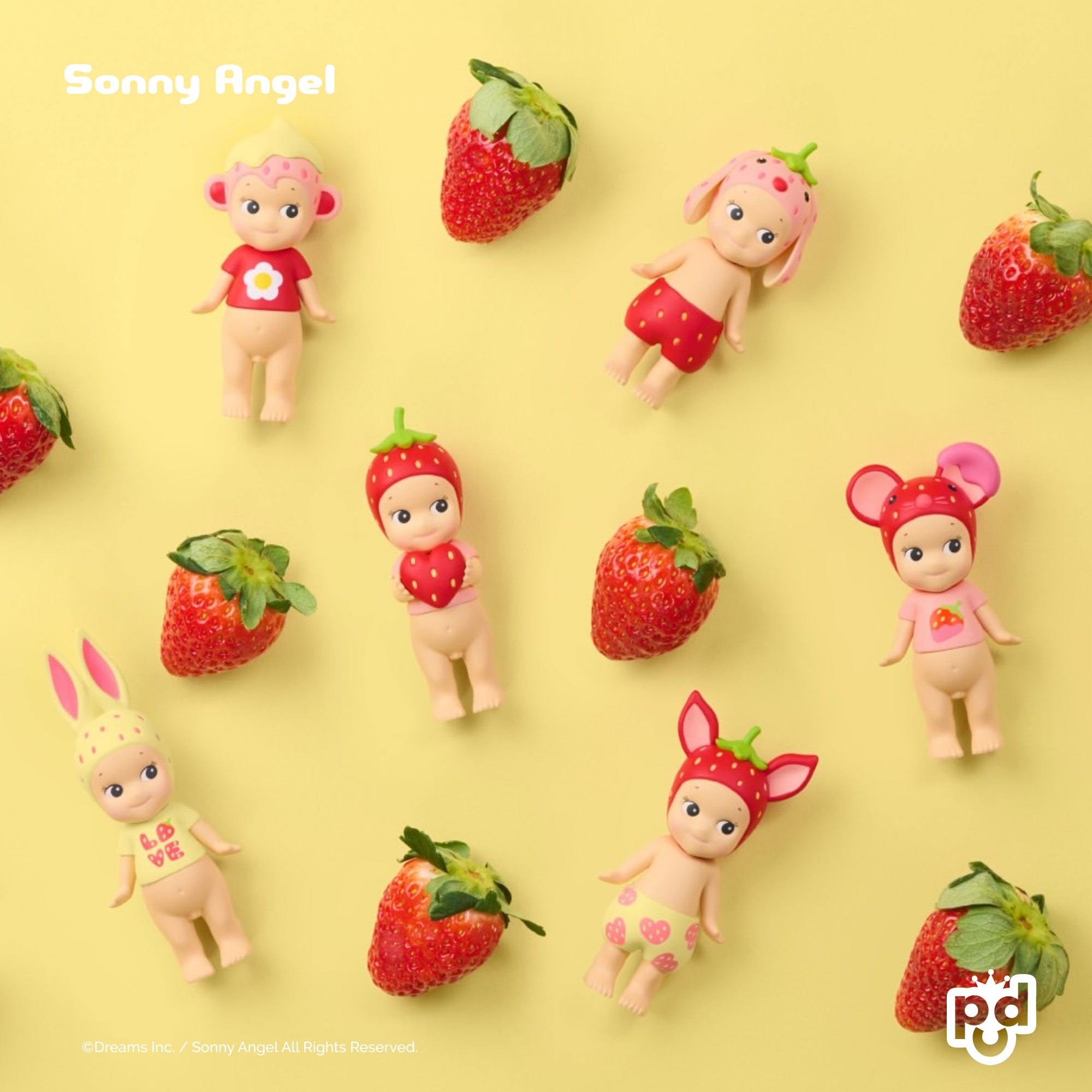 Sonny Angel Strawberry Love Series Mini Figures – POP CULTURE DEPOT