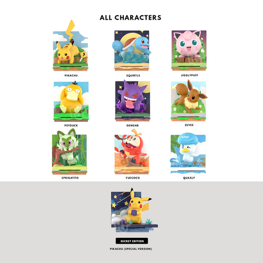 POP MART Pokémon Choose Your Partner Series Figure Blind Box (PRE-ORDER)