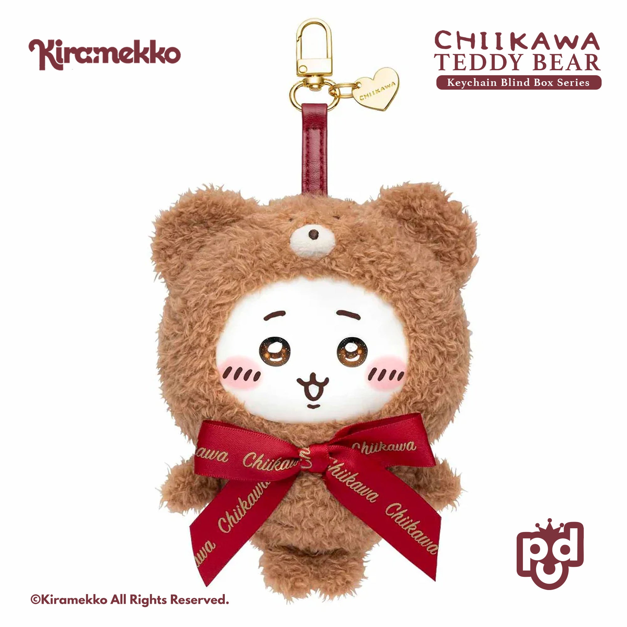 Chiikawa Teddy Bear Keychain Blind Box Series - Kiramekko – POP