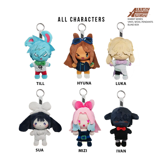 Alien Stage Rabbit Series Blind Box Vinyl Plush Pendant