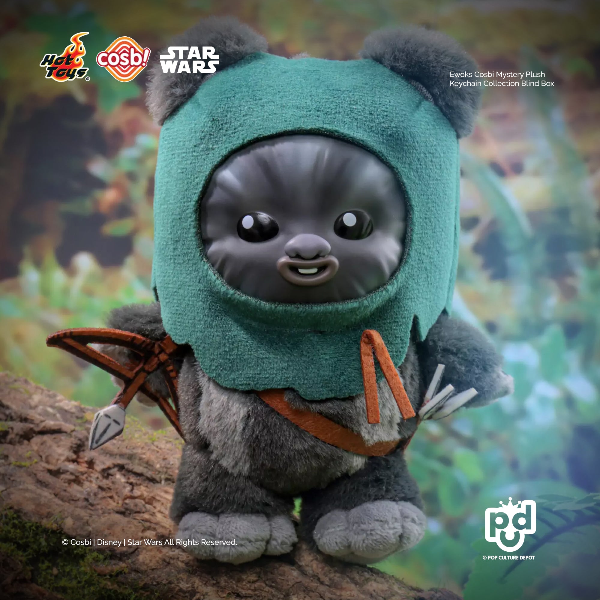 Ewoks Cosbi Mystery Plush Keychain Collection Blind Box – POP