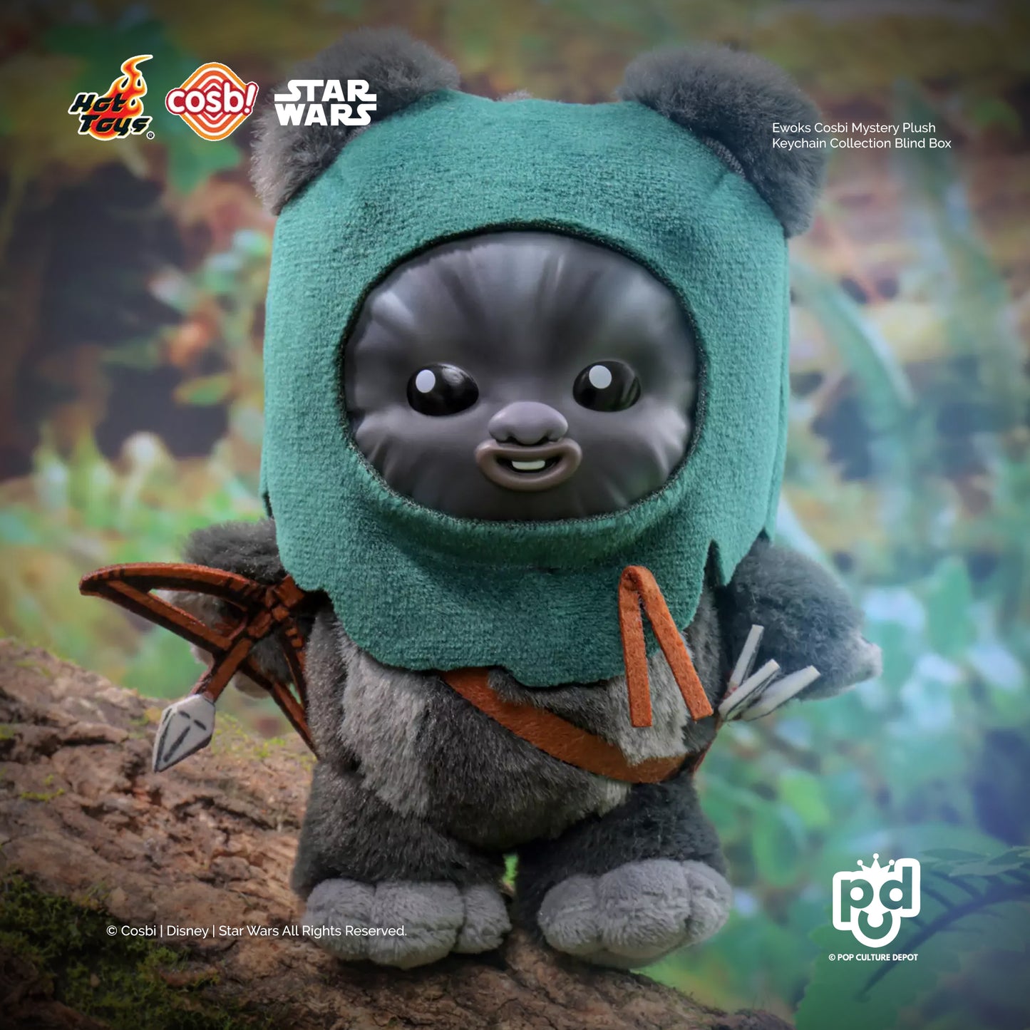 Ewoks Cosbi Mystery Plush Keychain Collection Blind Box