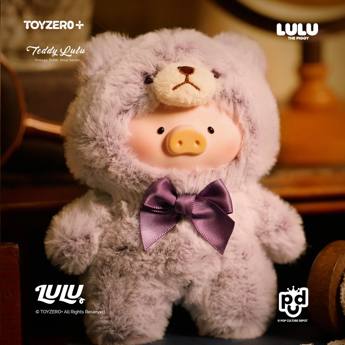 LuLu the Piggy - Vintage Teddy Shop Vinyl Face Blind Box