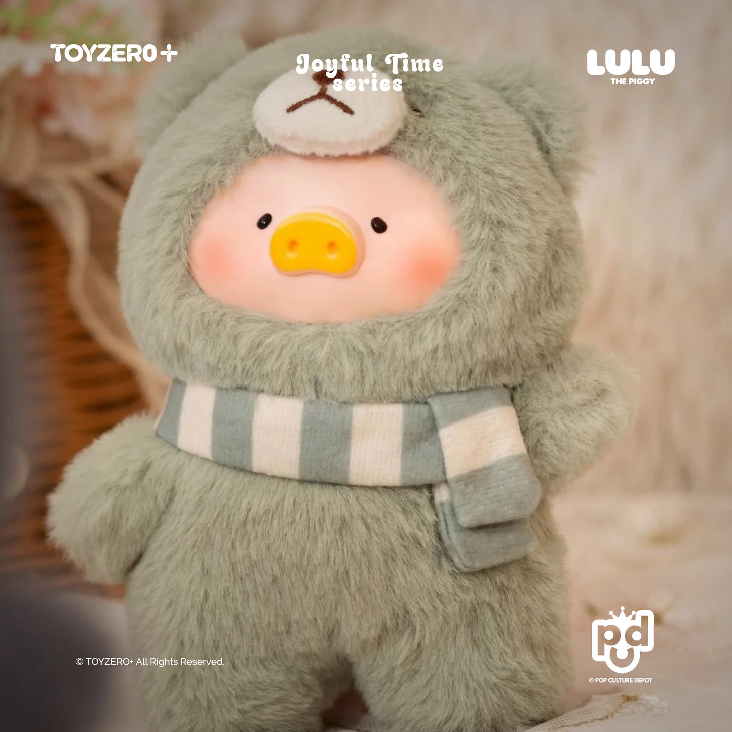 LuLu the Piggy – Joyful Time Series Vinyl Plush Pendant Blindbox