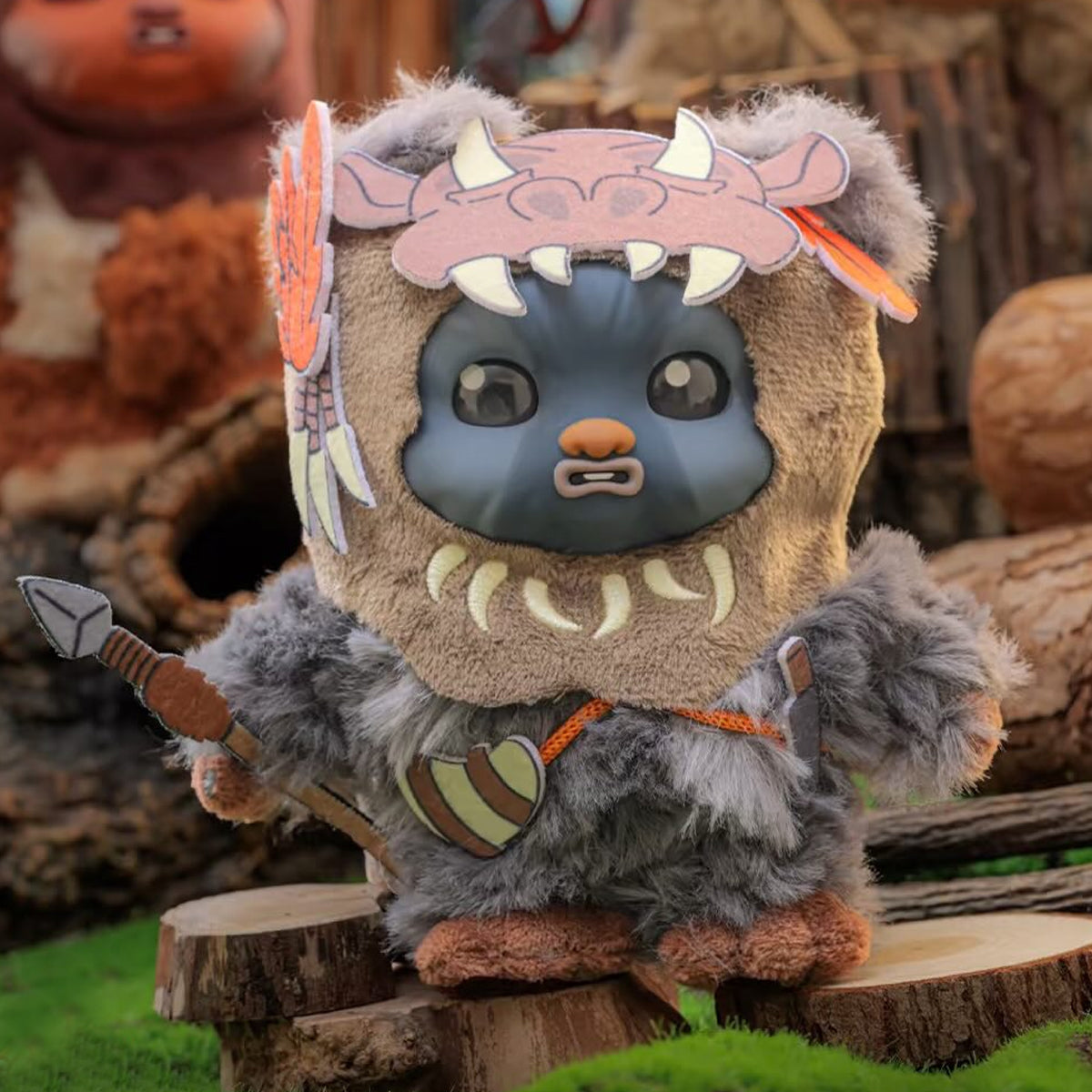 Hot Toys Star Wars Ewok Series 2 Cosbi Collection Plush Keychain