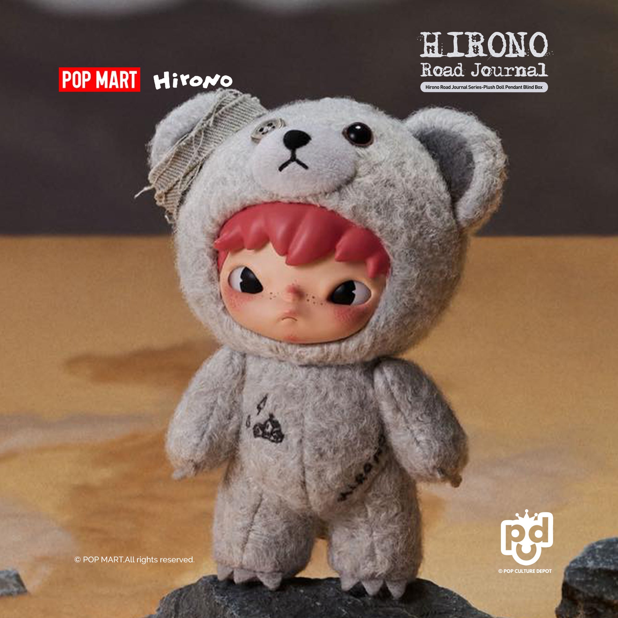 Hirono Road Journal Series – Plush Doll Pendant Blind Box – POP