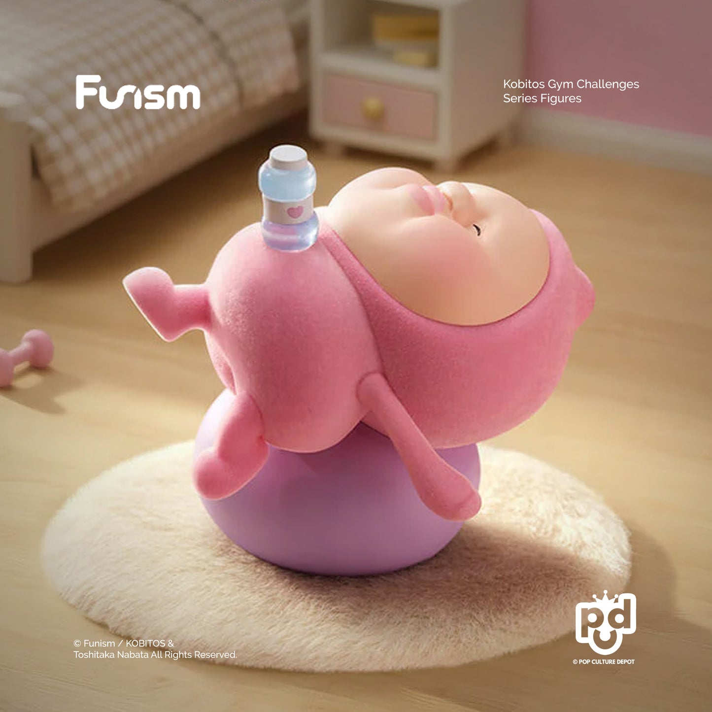 Kobitos Gym Challenges Blind Box Series Figures