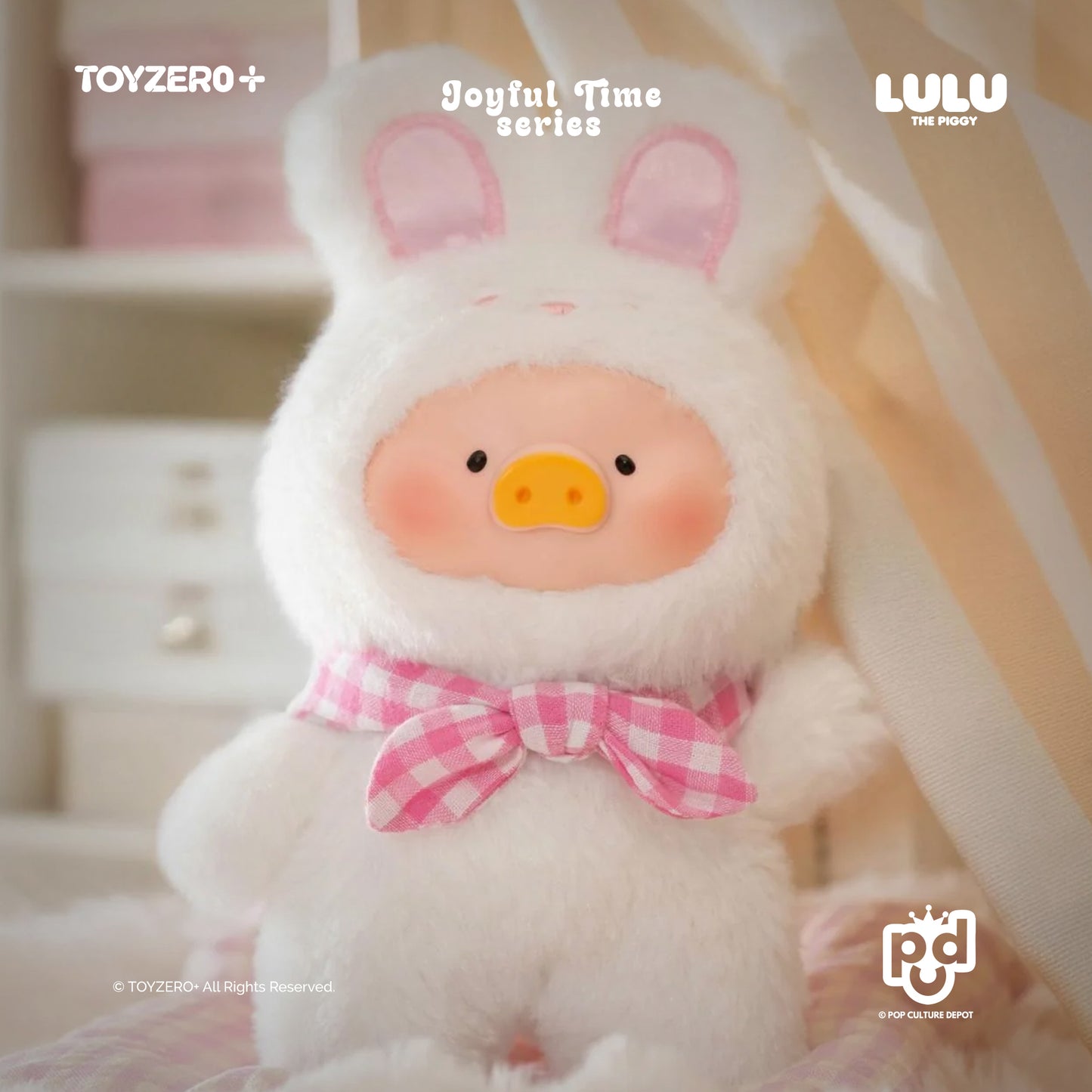 LuLu the Piggy – Joyful Time Series Vinyl Plush Pendant Blindbox