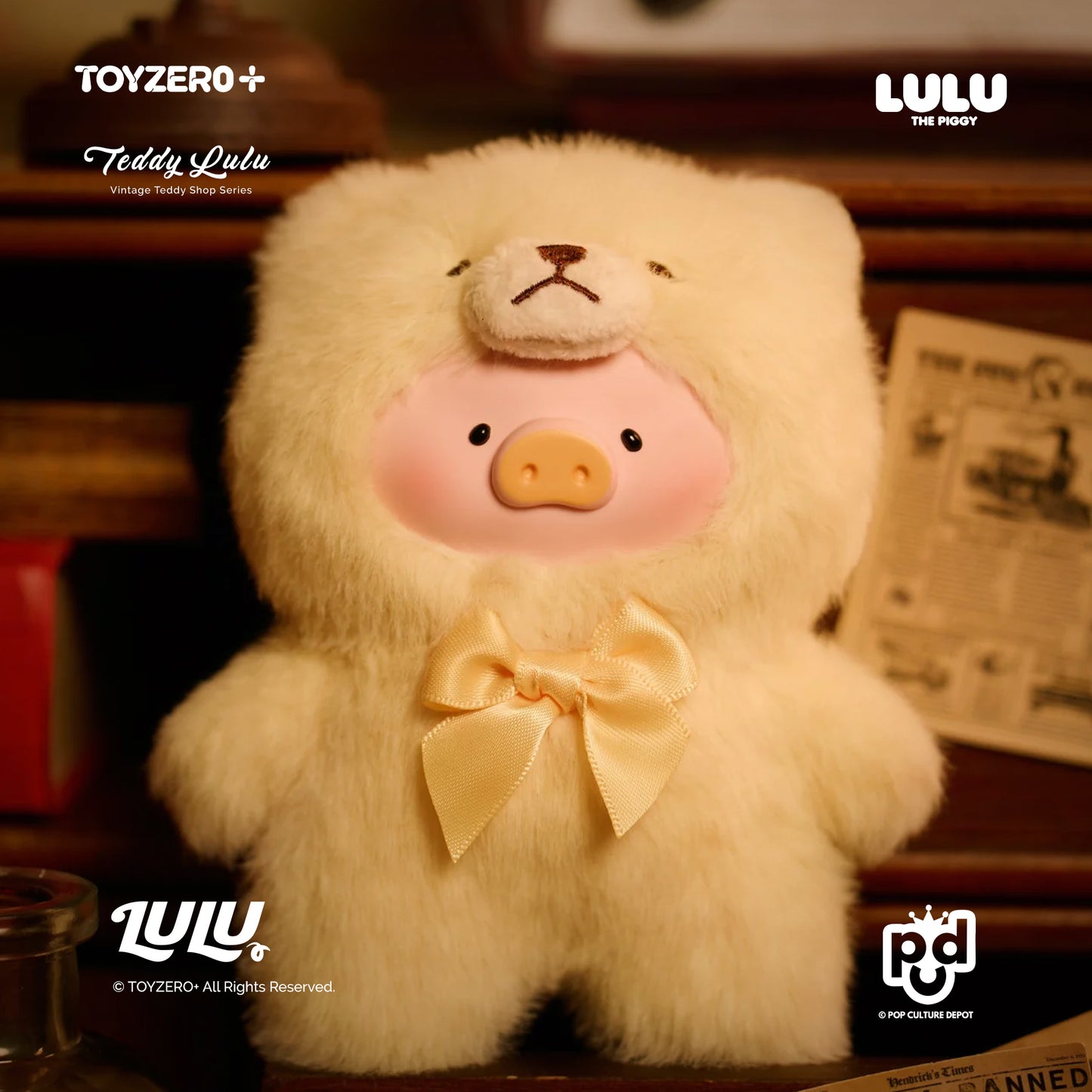 LuLu the Piggy - Vintage Teddy Shop Vinyl Face Blind Box