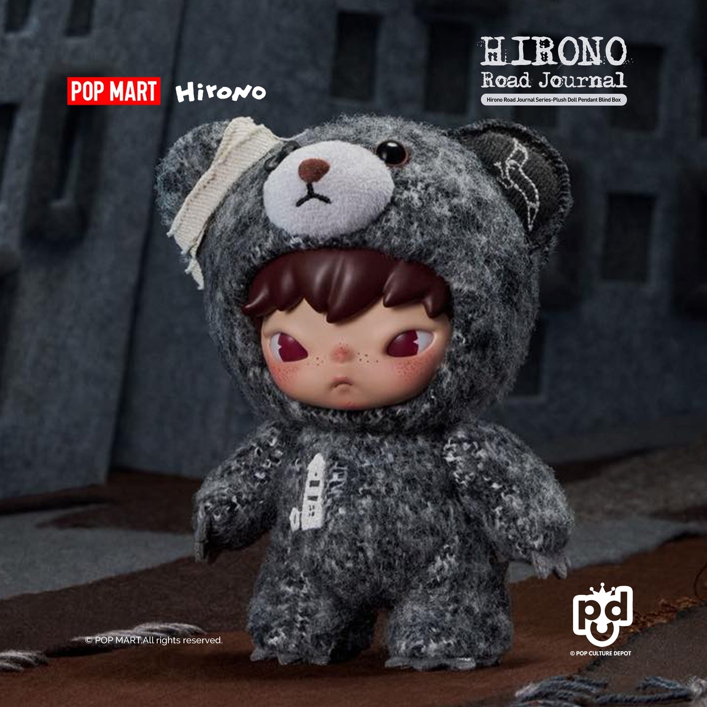 Hirono Road Journal Series – Plush Doll Pendant Blind Box