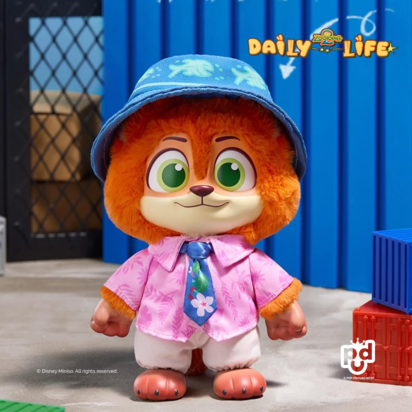 Zootopia V2 Daily Life Vinyl Plush Pendant Blind Box