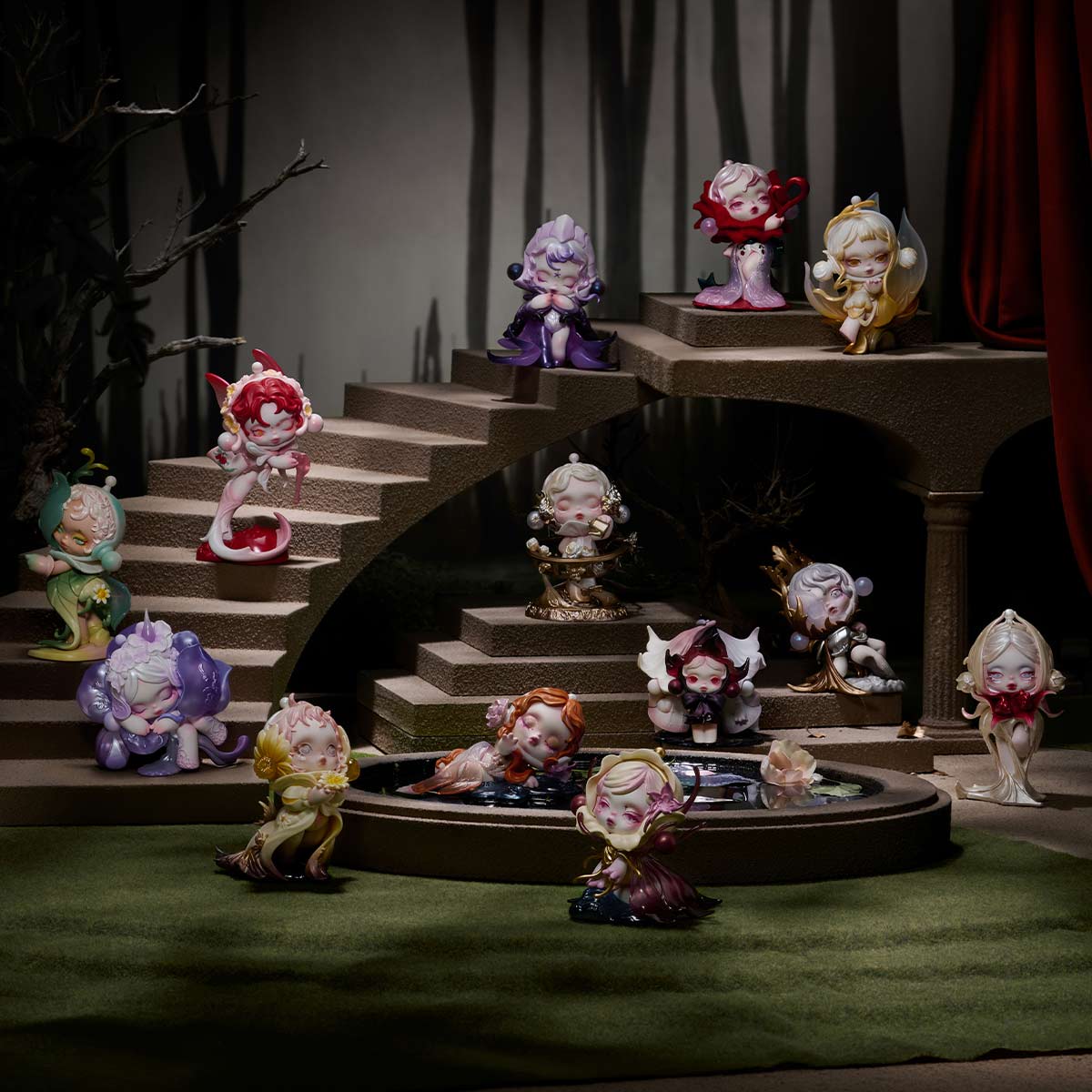 SKULLPANDA Petals in Four Acts Series Figures – POP CULTURE DEPOT