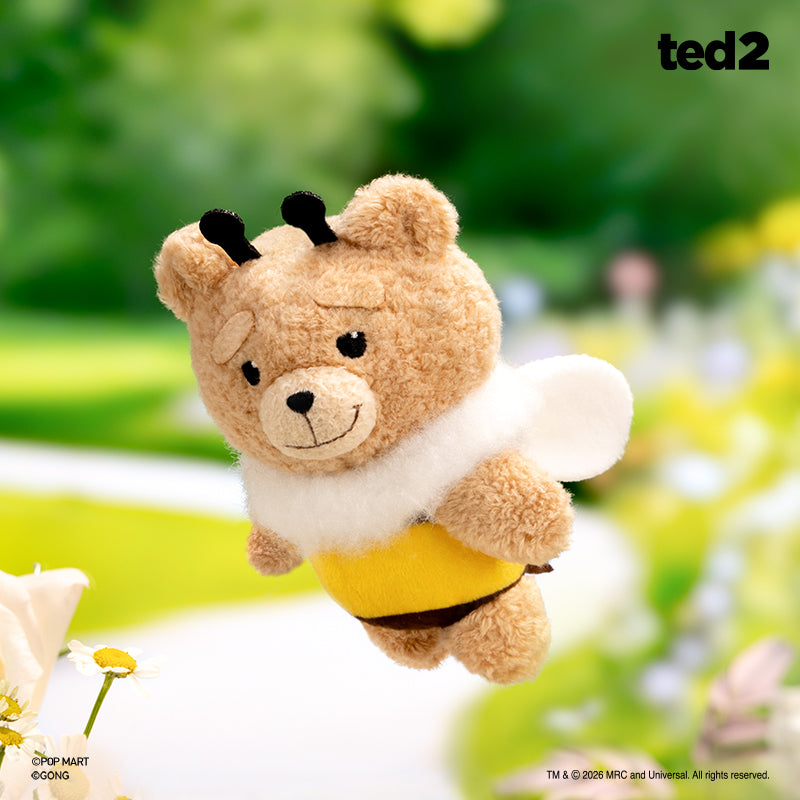 Baby Ted 2 Series Action Plush Pendant Blind Box - POP MART × Gong