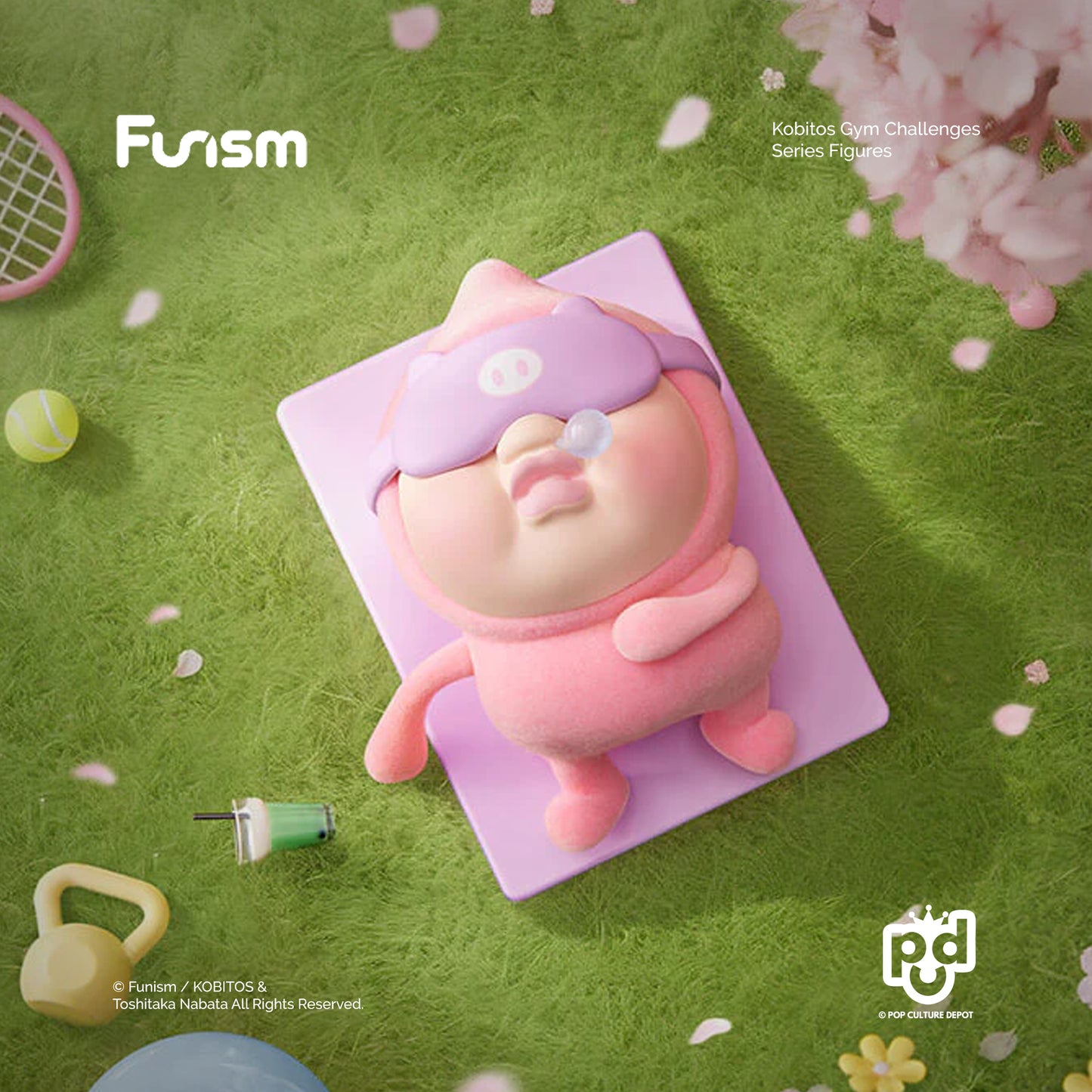 Kobitos Gym Challenges Blind Box Series Figures