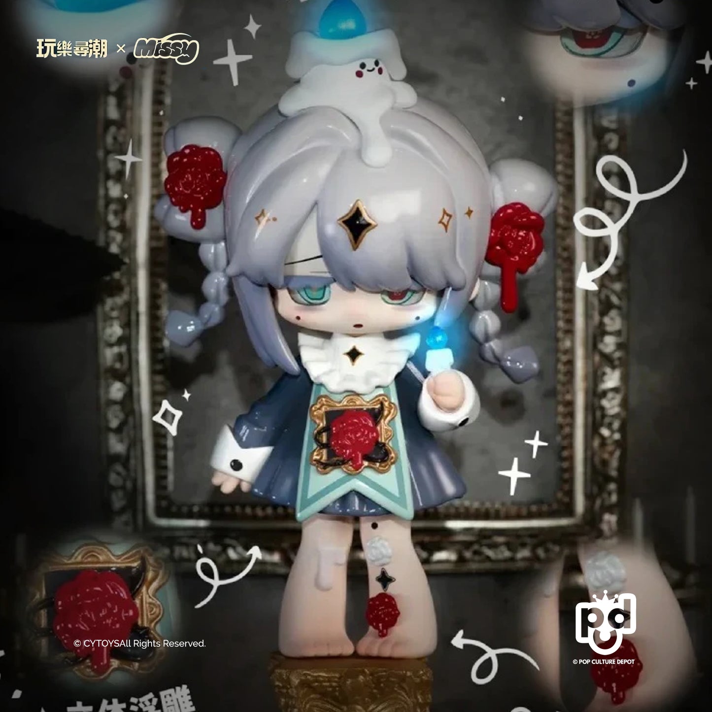 Missy Sweet Sad Lolita Crow Paradise Series Figures, Blind Box