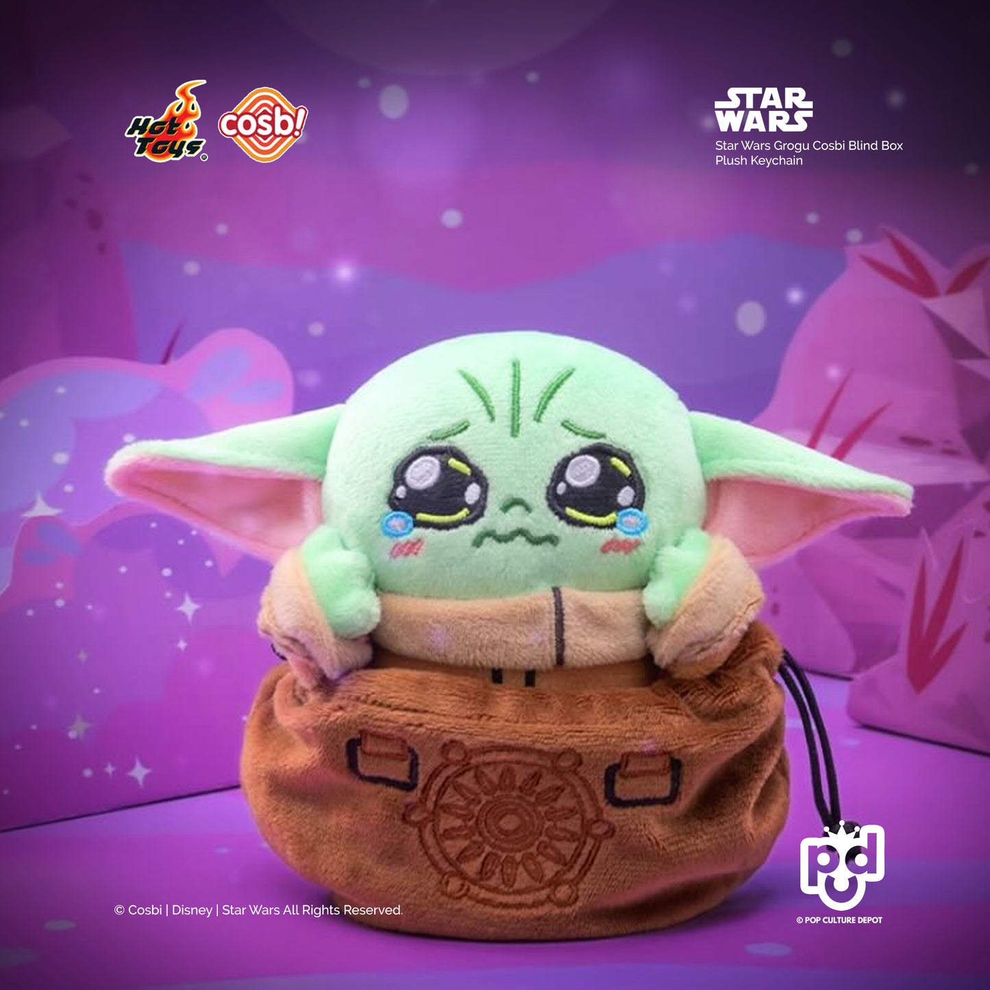 Star Wars Grogu Cosbi Blind Box Plush Keychain