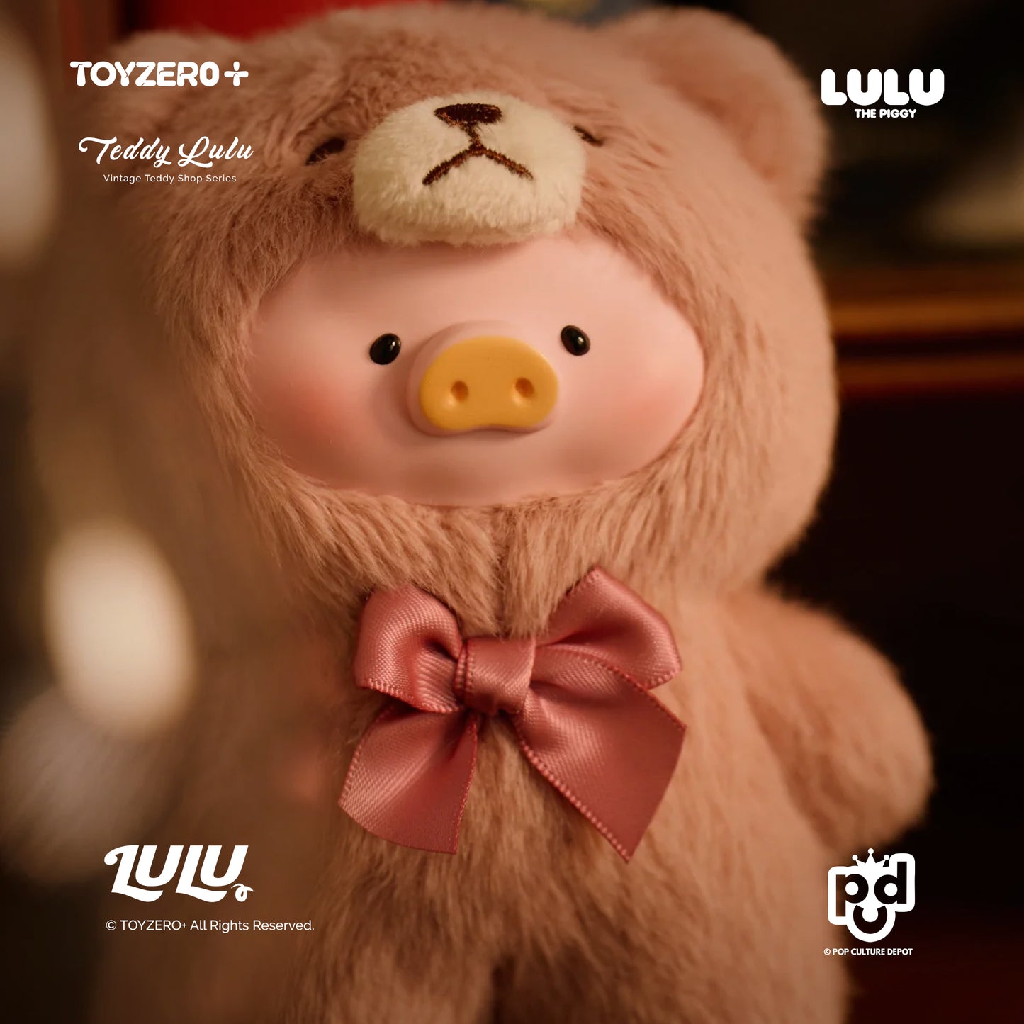 LuLu the Piggy - Vintage Teddy Shop Vinyl Face Blind Box