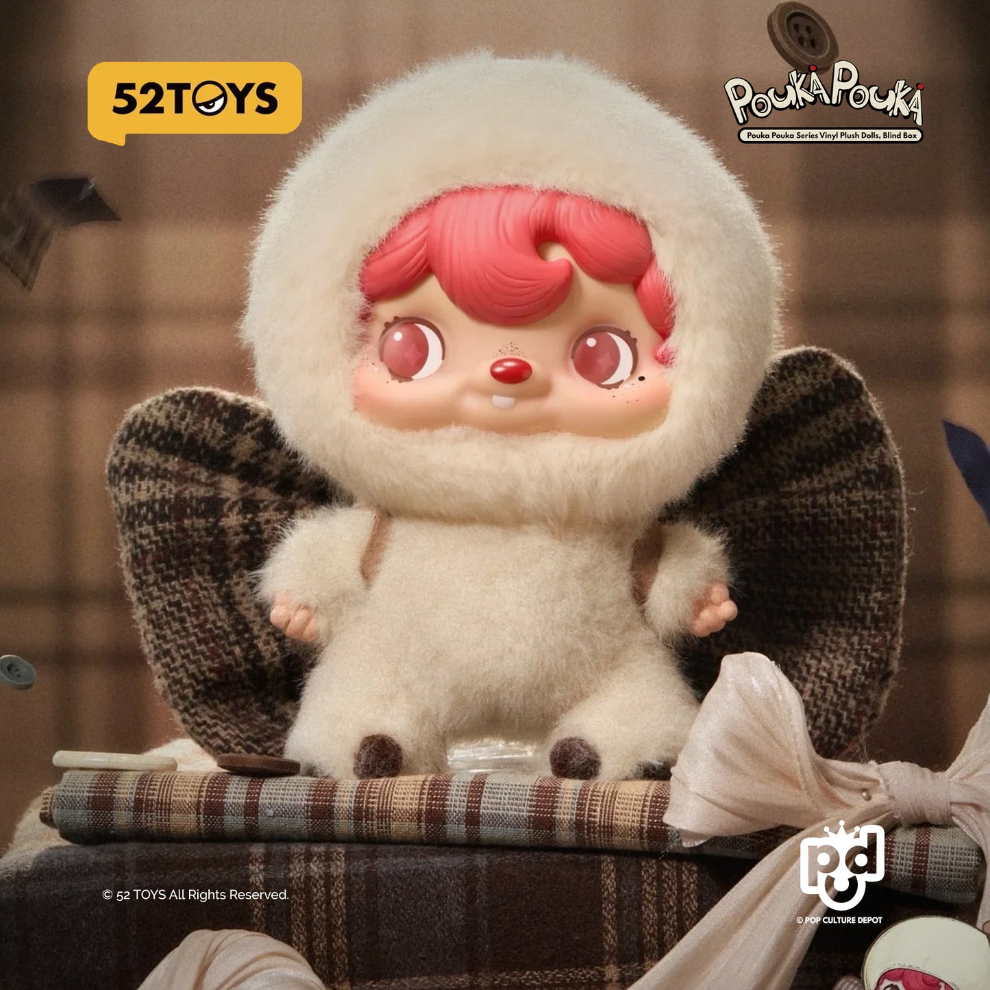 Pouka Pouka Series Vinyl Plush Dolls, Blind Box