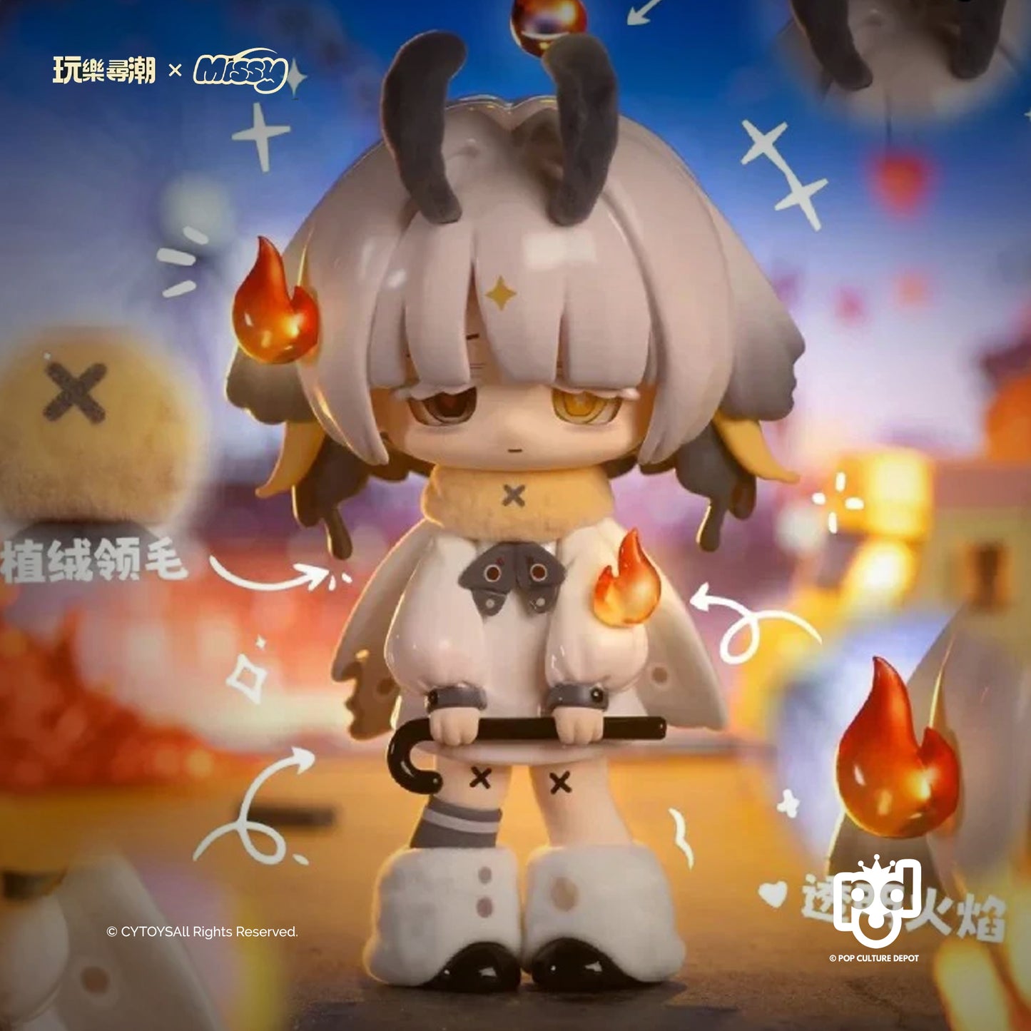 Missy Sweet Sad Lolita Crow Paradise Series Figures, Blind Box