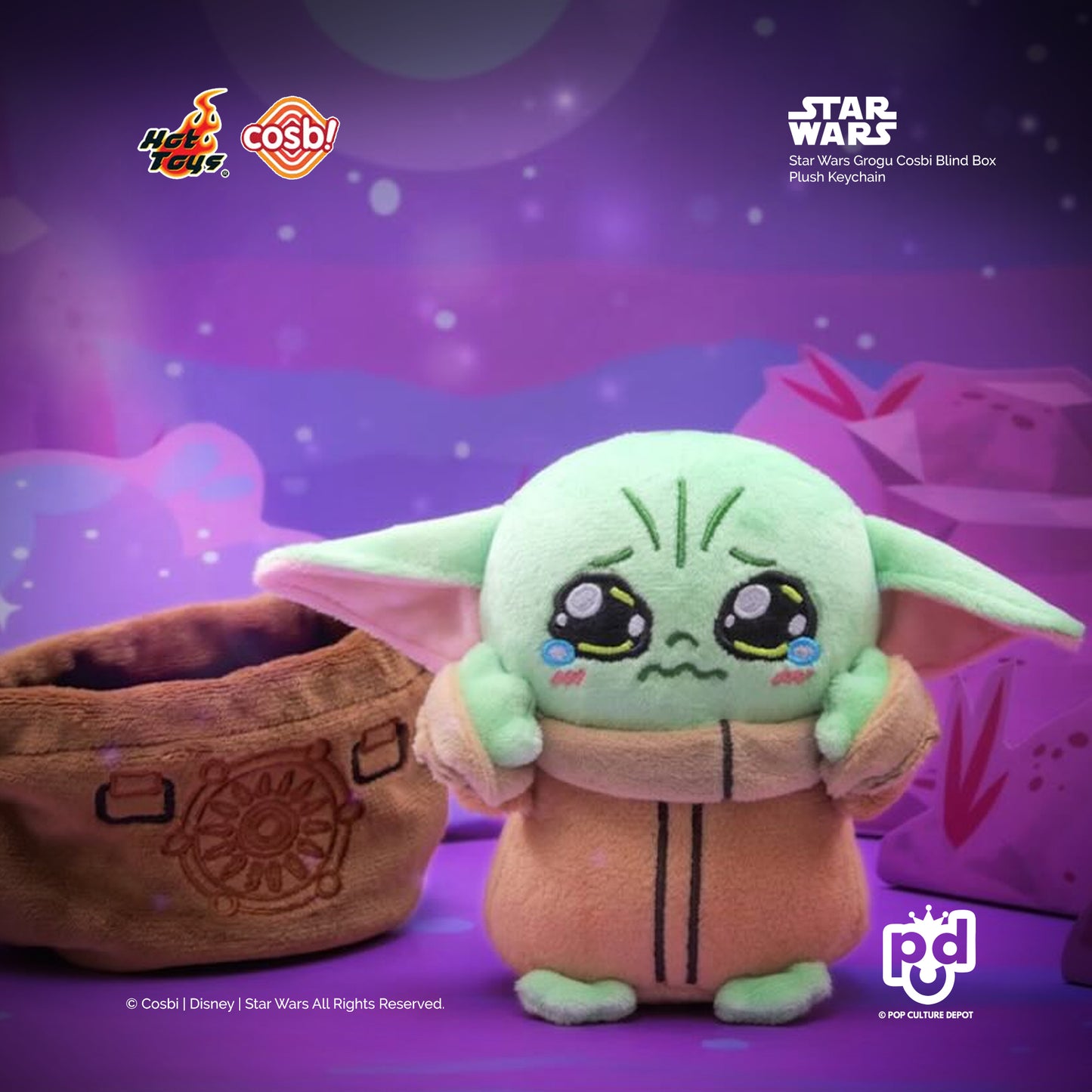 Star Wars Grogu Cosbi Blind Box Plush Keychain