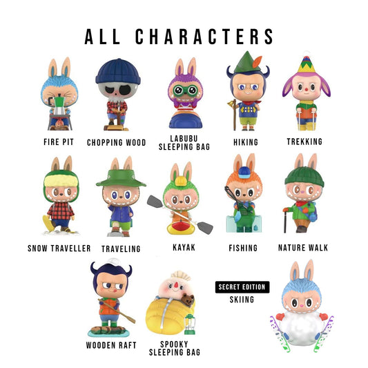 THE MONSTERS Camping Series Blind Box by POP MART x How2work