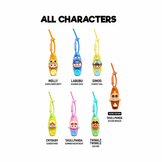 POP MART Island Vacation Series – Bag Charm Blind Box