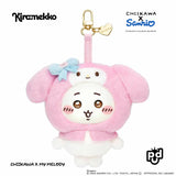 Chiikawa × Sanrio Characters – Vinyl Plush Pendants by Kiramekko