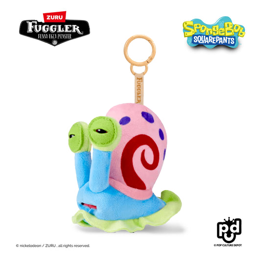 Fuggler Keyring Plush Pendant - Spongebob Squarepants Series (Gary)