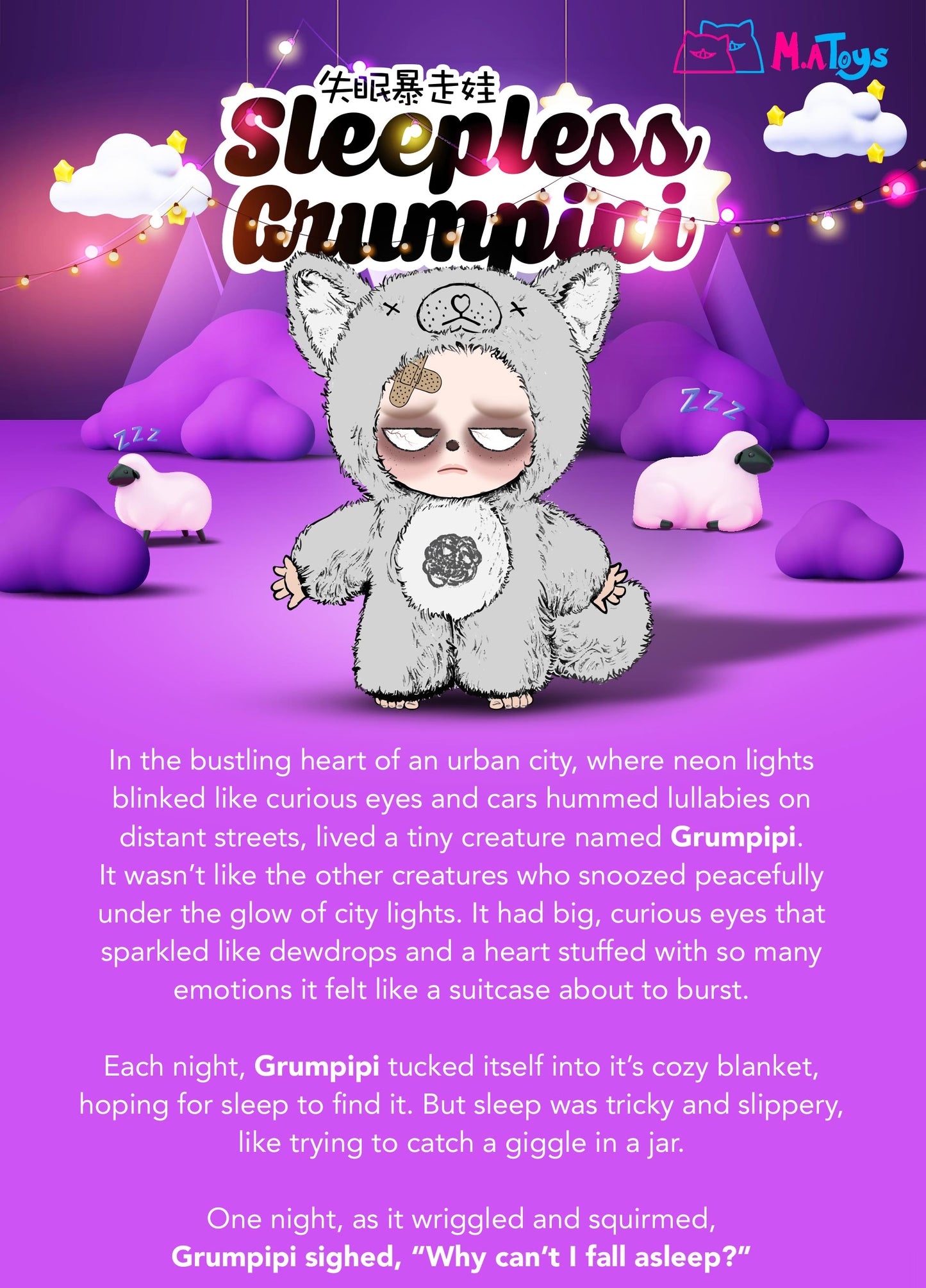 Sleepless Grumpipi Series Blind Box