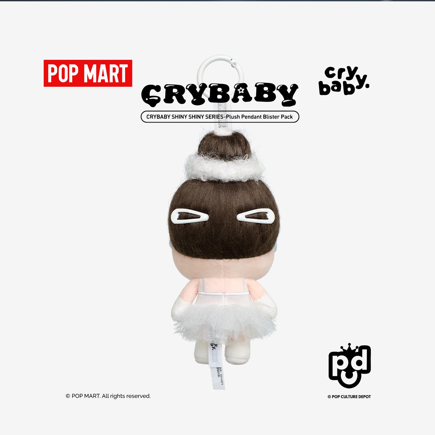 POP MART CRYBABY – Shiny Shiny Series Plush Pendants