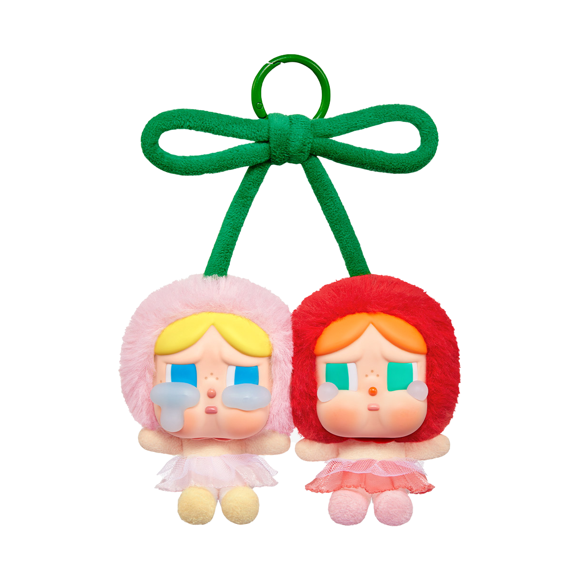 CRYBABY Crying For Love Series-Vinyl Plush Hanging Card (Love You Cherry Much)