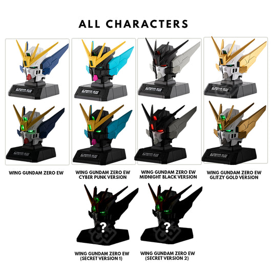 Gundam Collection Vol. 4 – Wing Gundam Zero EW Head Figure Blind Box