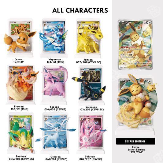 Pokémon TCG Dream Painting Vol. 3 Eevee & Friends: Dream-Illustrating Blind Box