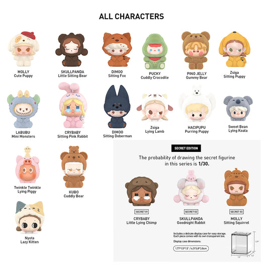 POP BEAN Pajama Cross Dressing Series（1Pc Per Pack)