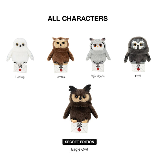 Harry Potter Owl Plush Pendant Blind Box - POP MART | GONG (PRE ORDER)