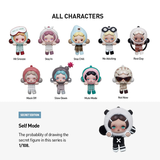 SKULLPANDA POP ATTACH Off Mode Series (PRE ORDER)