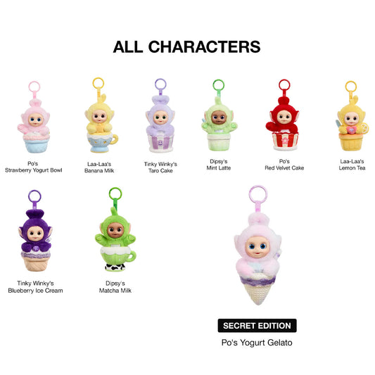 Teletubbies Afternoon Tea Diary Series Vinyl Plush Pendant Blind Box
