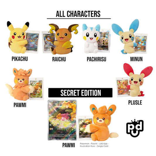 Nuzzle Cheeks Plush Toy Card Display Blind Box (Simplified Chinese Edition)