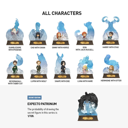 HARRY POTTER PATRONUS SERIES  BLIND BOX  - POP MART (PRE ORDER)