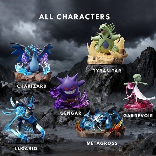 POKÉMON LIGHT UP BATTLE SCENE FIGURES BLIND BOX - HOLLY BOX