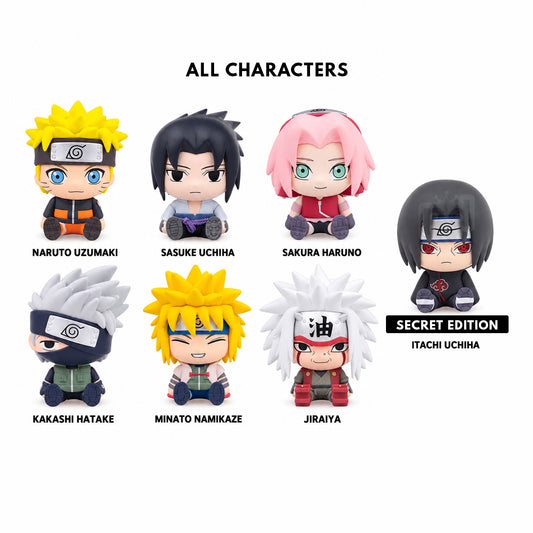 Naruto Shippuden Sitting Series Blind Box Figures