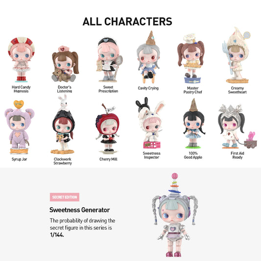 TinyTiny – Act I: Sugar Therapy Room Series Figures Blind Box - POP MART