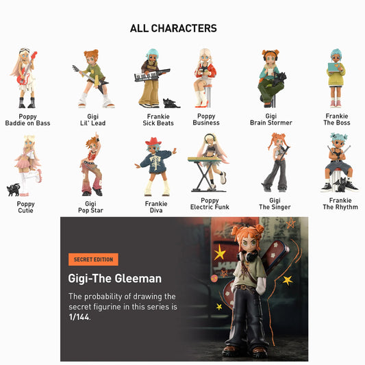 Peach Riot Rise Up Series Figures