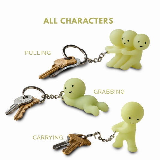 Smiski Glow In The Dark Keychain